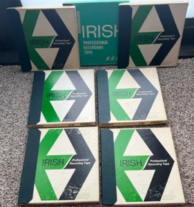 Irish Professional Recording Tape 241 Reel to Reel Asst Music 1/4-inch 1800 FT - Picture 1 of 4