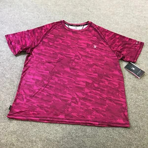 Spyder Shirt Mens 2XL XXL Swim Rash Guard Shirt UPF 30 Surf Sand Hiking S922 - Picture 1 of 13
