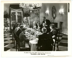 MARY ASTOR, ROBERT YOUNG original movie photo 1946 CLAUDIA AND DAVID - Picture 1 of 2