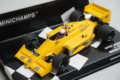 1:43 MINICHAMPS 400870011 Lotus Honda 99T Monaco GP 1987 #11 model car - Image 1 of 4