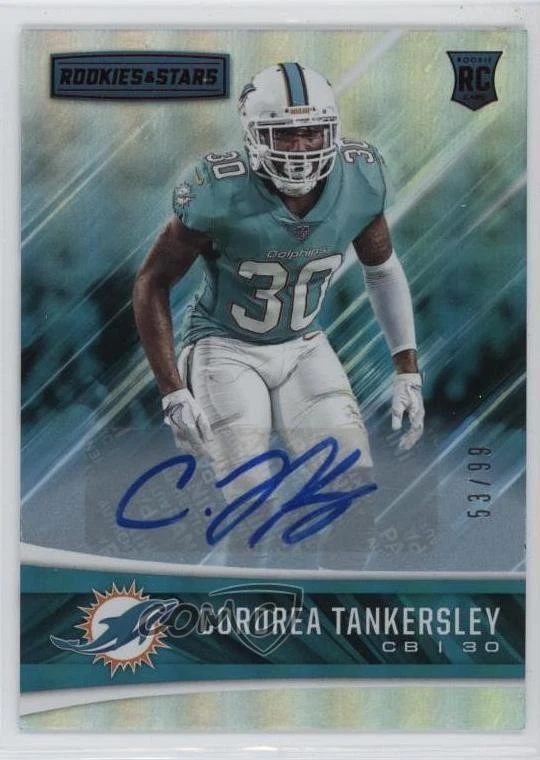 2017 Panini Rookies & Stars Longevity Signatures /99 Cordrea Tankersley Auto RC - Image 1 of 2