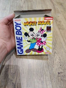 Mickey Mouse Boite Vide Nintendo Game Boy GB FAH Officiel - Photo 1/10