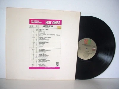 HOT ONES PROMO LP 1982 EMI SPRO-9865 Talk Talk George Thorogood The Stray Cats - Image 1 of 4