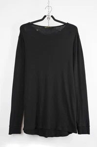 Camiseta negra de manga larga Balmain x H&M - talla L - 100 % algodón... - Imagen 1 de 8