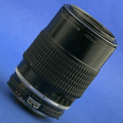 Nikon Micro-Nikkor 105mm F4 Ai-S Lens - Image 1 of 4