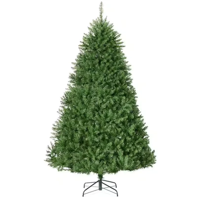 7.5 Ft. Unlit Hinged Douglas Fir Artificial Christmas Tree Decoration with Metal - Image 1 of 4