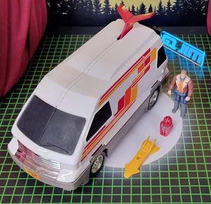 Vintage Kenner M.A.S.K. Steinschleuder komplett mit Ace Riker & Ricochet Maske - Bild 1 von 9