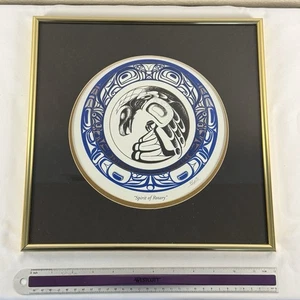 Bill Helin Tsimshian Indian Artist - Spirit Of Rotary | Eaglemoon | Raven - Bild 1 von 9