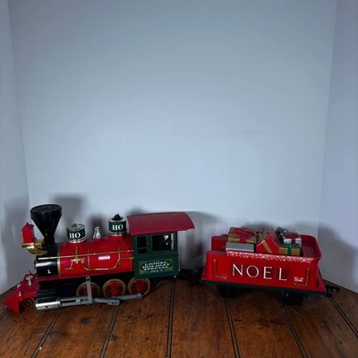 Lionel G Scale Holiday Special Steam Locomotive W/ Noel Tender Christmas Train - Image 1 of 4