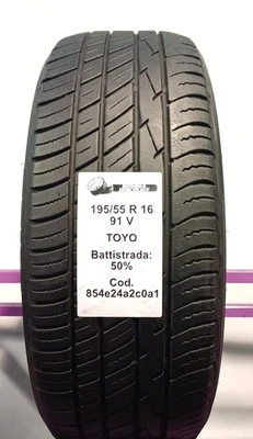 PNEU USAGÉ TOYO TRANPATH MP4 195/55 R16 91V ESTIVE - Photo 1/2