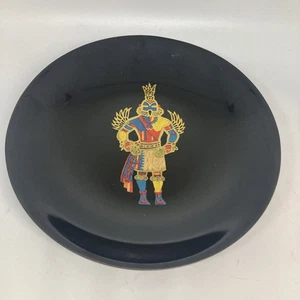 Hummingbird Kachina Bowl by Couroc of Monterey of California 7.75 " Diameter - Picture 1 of 7
