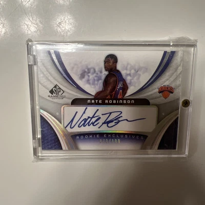 2005-06 SP Game Used Edition - Rookie  #RE-NR Nate Robinson /100 (AU, RC) - Image 1 of 2