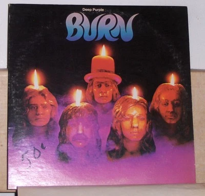 Deep Purple ‎- Burn - 1974 Vinyl LP Record Album - Image 1 of 2