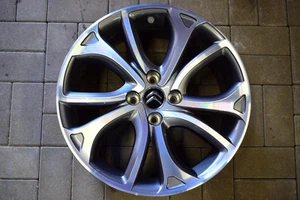 1x Alu Felge Citroen DS5 Aluminum rim 9670058877 18.0 Zoll 8.0J 4x108 34ET - Bild 1 von 7