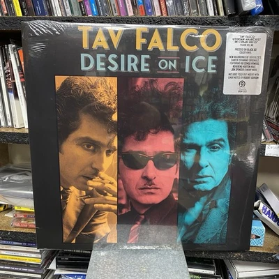 TAV FALCO - Desire On Ice (2025) NEW GREY VINYL LP w/ Kid Congo, Rev Horton Heat - Image 1 of 4