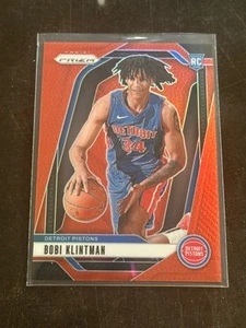 2024-25 Panini Prizm Bobi Klintman RC Basketball Prizm /225 Pistons - Picture 1 of 2