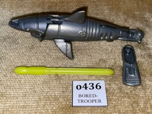 GI JOE S11 EELS (V2) FIGURE ACCESSORIES SHARK PARTS MISSILE FLIPPER HASBRO 1992 - Picture 1 of 3
