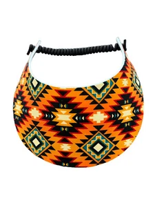PICKLEBALL MARKETPLACE - Fabric Foam Visor - No Headache -"Rustic Southwest" - Picture 1 of 1