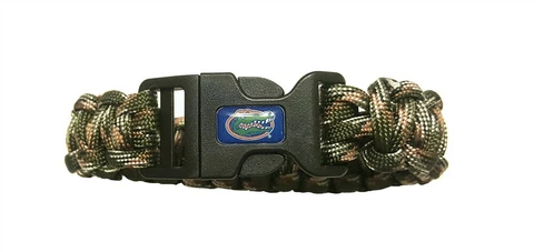 Florida Gators Survival Bracelet NCAA Camo Paracord Survivor Strap College Team Cover