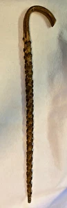 VINTAGE OCOTILLO CACTUS CANE,ANTIQUE,SPIRAL PATTERN,WOOD LIKE,"ONE PIECE",GIFT:) - Picture 1 of 6