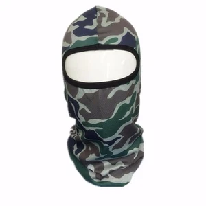 Military Green Woodland Full Face Mask - Picture 1 of 2