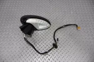 03-10 Bentley Continental GT GTC LH Left Power Door Mirror (Beluga Black L041) - Foto 1 di 10