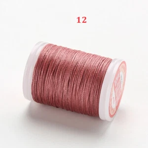 120m 0.5mm Sewing Waxed Thread Hand Stitching Cord String for Leather DIY Craft - Picture 1 of 46