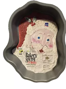 EKCO Bakers Secret Santa Face Cake Pan Antiadherente, Navidad - Imagen 1 de 3