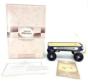 NEW Hallmark Kiddie Car Classics 1935 American Airflow Coaster LIGHT UP Wagon - Picture 1 of 4