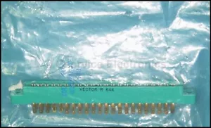 2 STCK. PCB Kantenstecker Buchse 44 Pin Vergoldet Vektor R644 Nos - Bild 1 von 1