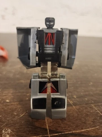 Vintage Gobots Van Guard Bandai MRT-42 Minivan Japan Complete Silver 1984 Robot Cover
