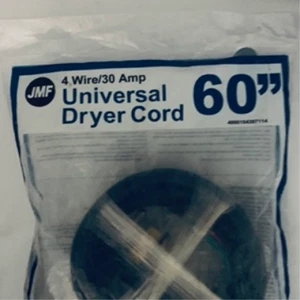 Cable de alimentación universal JMF 4 cables 20 amperios 60 pulgadas resistente nuevo - Imagen 1 de 5
