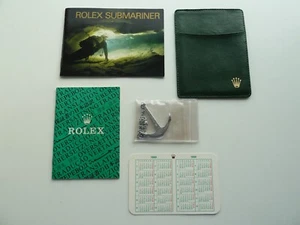 Rolex Submariner libretto set 5 pezzi - tedesco dall'8 al 1989 - - Foto 1 di 8