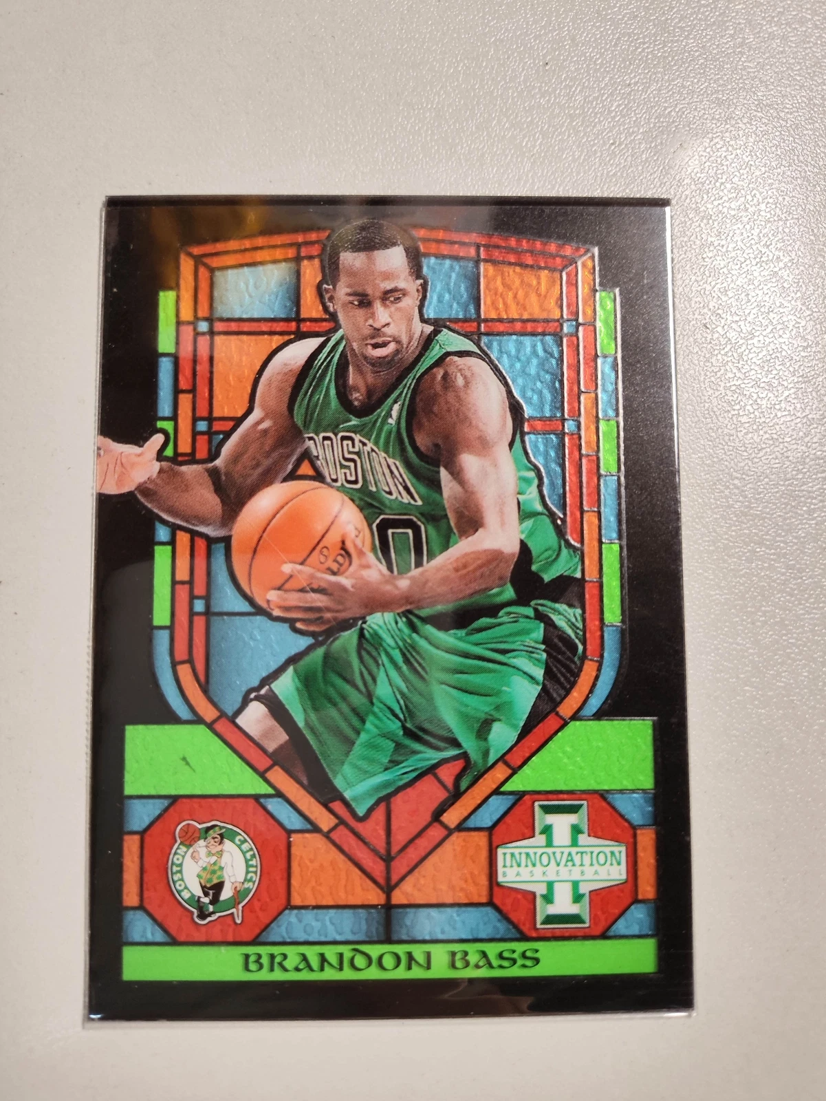 2013-14 Panini Innovation Stained Glass Gold Brandon Bass