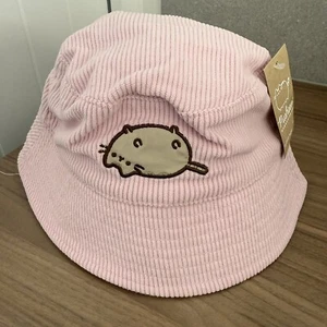 Pusheen The Cat hat corduroy women's bucket pink one size NWT - Picture 1 of 7