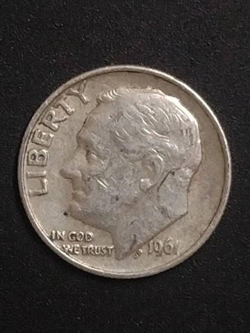 1961 Roosevelt Dime #1 Cover