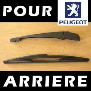 Bras Balais Essuise Glace Arriere pour PEUGEOT 307 Hatchback 2000-2007 35cm - Picture 1 of 1