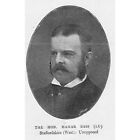 HAMAR ALFRED BASS MP for Staffordshire West - Antique Print 1895