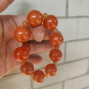 Pulsera de banda ancha natural SheTai jade tallada a mano moda boutique joyería 75 g - Imagen 1 de 8