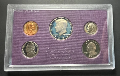 1986 S U.S. PROOF SET  IN ORIGINAL U.S GOVERNMENT PACKAGING Cover