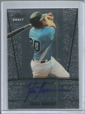 2011 Leaf Metal Draft TRAVIS HARRISON Autograph On-Card Auto