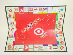 Monopoly TARGET EDITION Replacement Piece GAME BOARD - Picture 1 of 12