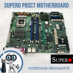 SuperO P8SCT motherboard Super Micro LGA 775 4xDDR2 slot Scheda Madre No Bezel - Bild 1 von 7