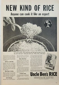 1947 Uncle Bens Converted Rice vintage ad new kind of rice - Picture 1 of 1