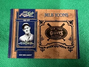 2004 Prime Cuts II MLB Icons Century Gold #MLB54 Mel Ott 04/10 New York Giants - Picture 1 of 2