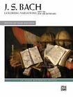 Goldberg Variations BWV 988 (piano) Piano Albums Music  Bach ed Bischoff, Hans