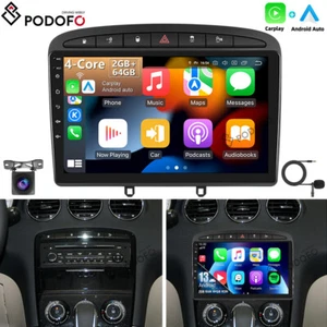 9" Android 13.0 Autoradio Für Peugeot 308 408 RCZ GPS Navi WIFI BT Apple Carplay - Bild 1 von 20