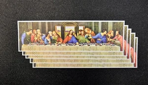 Last Supper Box Sticker 5-Piece Set Logo Vinyl Decal Supreme - Picture 1 of 1