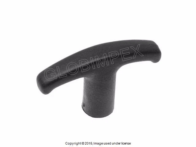 For Porsche 911 912 930 '65-'88 Hood/Deck Lid Release Cable T-Handle URO PARTS - Image 1 of 1