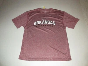 University Of Arkansas Razorbacks Pro Edge T Shirt Sz XL Fan Athlete Alumni New - Picture 1 of 5